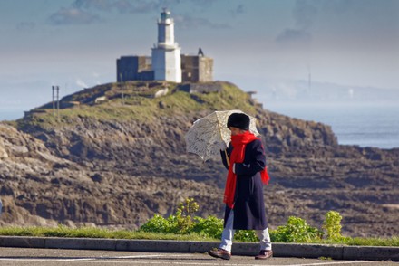 Seasonal Weather, Swansea, Wales, Uk - 27 Feb 2021 Stock Pictures 