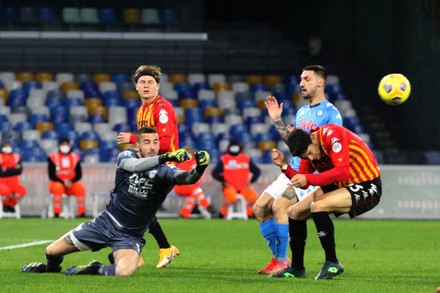 Napoli vs Benevento, Naples, Italy - 28 Feb 2021 Stock Pictures ...