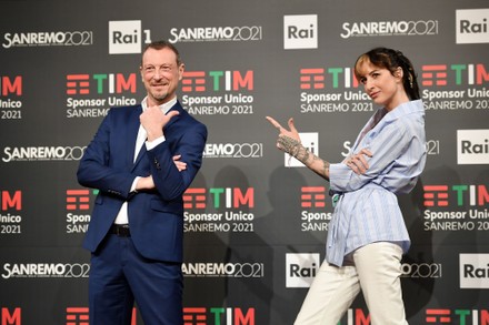 71st Sanremo Music Festival, photocall, Sanremo, Italy - 01 Mar 2021