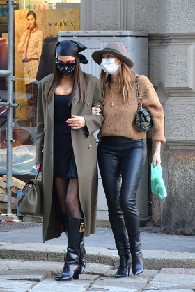 Irina Shayk out and about, Milan, Italy - 01 Mar 2021