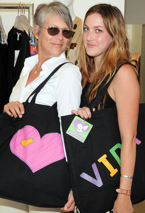 Jamie Lee Curtis Annie Guest Daughter - Foto de stock de contenido