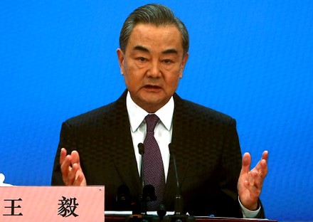 Wang Yi News Conference in Beijing, China - 07 Mar 2021