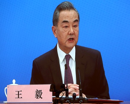 Wang Yi News Conference in Beijing, China - 07 Mar 2021