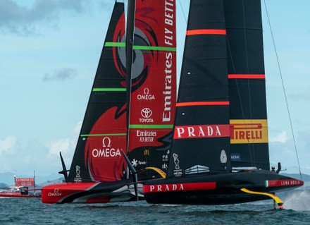 The 36th America's Cup Day Five, Sailing, Auckland, New Zealand - 15 Mar 2021
