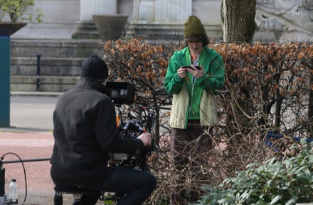 'Alex Rider' TV show filming, Cardiff, Wales, UK - 08 Mar 2021
