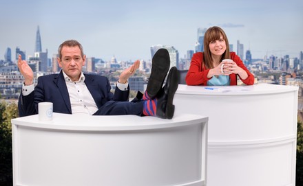 Alexander Armstrong and Rachel Stubbings host fictional TV show, UK - 10 Mar 2021