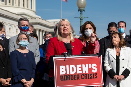 Republican House leadership hold a press conference about the situation at the United States southern border, Washington, District of Columbia, USA - 11 Mar 2021