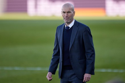 Real Madrid Coach Zinedine Zidane Editorial Stock Photo - Stock Image ...