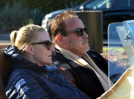 Exclusive - Arnold Schwarzenegger and Heather Milligan out and about, Los Angeles, California, USA - 13 Mar 2021