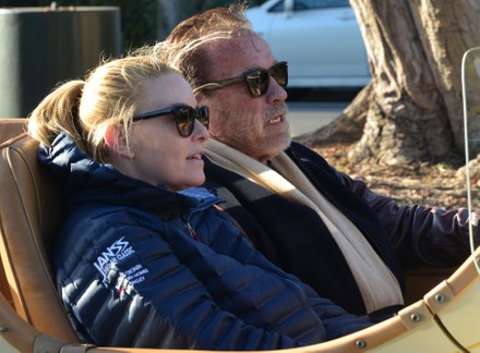 Exclusive - Arnold Schwarzenegger and Heather Milligan out and about, Los Angeles, California, USA - 13 Mar 2021