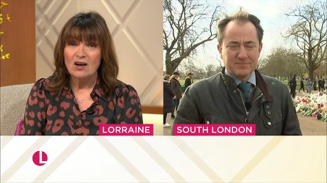 'Lorraine' TV Show, London, UK - 15 Mar 2021