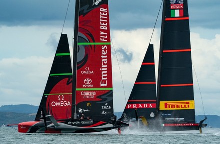 The 36th America's Cup, Day Six, Sailing, Auckland, New Zealand - 16 Mar 2021