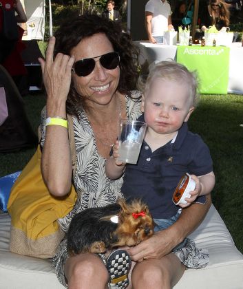 Minnie Driver with her son Henry in Los Angeles, America - 07 May 2010