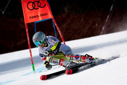 Telepass FIS Alpine World Ski Championships, Women's Giant Slalom, Olympia delle Tofane Course, Cortina d'Ampezzo, Italy - 18 Feb 2021