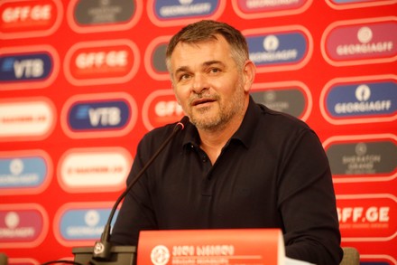 New head coach of Georgia's national soccer team, Tbilisi - 17 Mar 2021