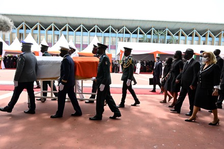 Ivory Coast's late Prime Minister Hamed Bakayoko official tribute ceremony, Abidjan, Cote Divoire - 17 Mar 2021