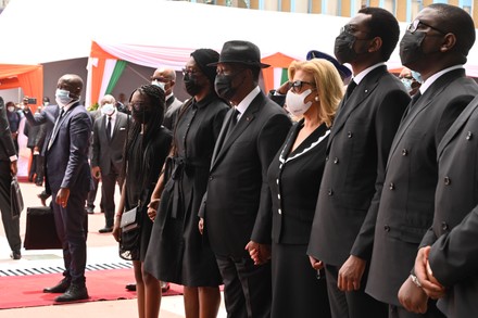 Ivory Coast's late Prime Minister Hamed Bakayoko official tribute ceremony, Abidjan - 17 Mar 2021