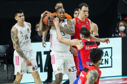 Real Madrid v CSKA Moscow, Basketball Euroleague Championship, RS Round 30, WiZink Center, Madrid, Spain - 18 Mar 2021
