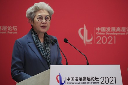 China Development Forum 2021 in Beijing - 20 Mar 2021
