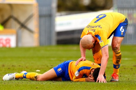 Mansfield Town v Grimsby Town, UK - 20 Mar 2021