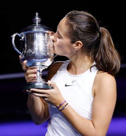 Daria Kasatkina Russia Poses Her Trophy Editorial Stock Photo - Stock ...