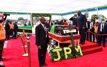 Tanzania Dodoma Former President Magufuli State Funeral - 22 Mar 2021