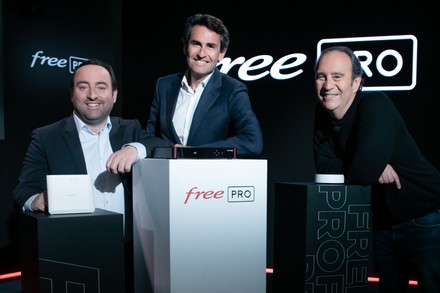 FREE announces the launch of its new internet offer for professionals, Paris, France - 23 Mar 2021