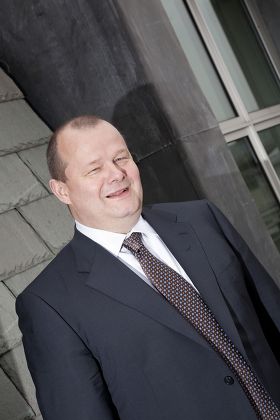 Sigurdur Einarsson, Chief Executive of Icelandic bank Kaupthing, at their offices in London, Britain - 21 Apr 2008
