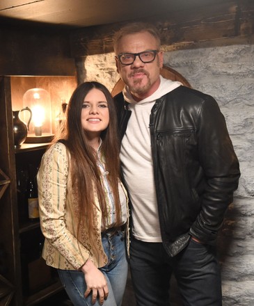Exclusive - Arielle stops by Phil Vassar's 'Songs from the Cellar', Nashville, Tennessee, USA - 25 Mar 2021
