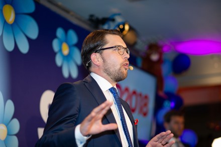 General Election Sweden Democrats, Stockholm, Sweden - 09 Sep 2018