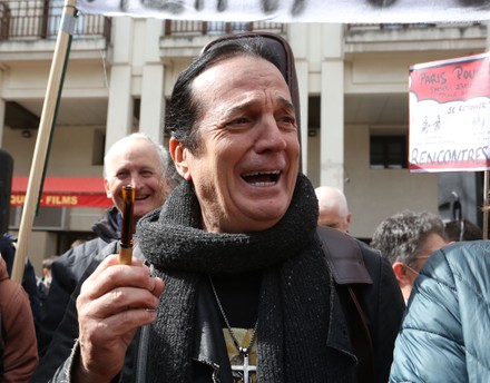 Francis Lalanne out and about, Paris, France - 27 Mar 2021