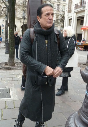 Francis Lalanne out and about, Paris, France - 27 Mar 2021