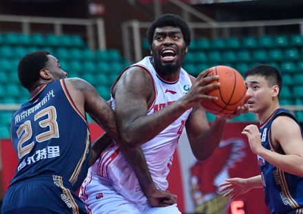 CBA: Nanjing Monckey Kings vs. Qingdao Eagles - Xinhua