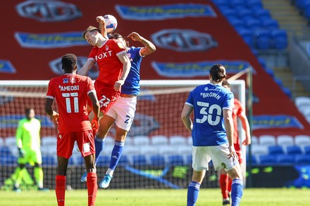 Cardiff Citys Ciaron Brown 30 Competes Editorial Stock Photo - Stock ...