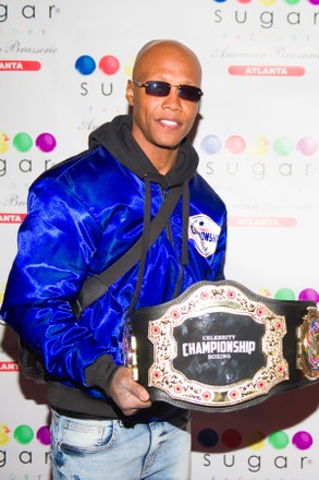 Celebrity Championship Boxing at Sugar Factory, Atlanta, Georgia, USA - 02 Apr 2021