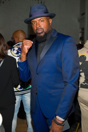 Yahya Mcclain Attends Celebrity Championship Boxing Editorial Stock 