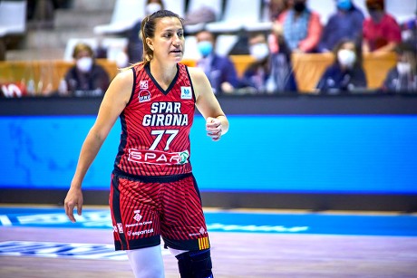Spar Girona v Ciudad de La Laguna, Womens League Basketball match, Pavelló Municipal Girona, Spain - 03 Apr 2021
