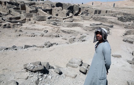 'Lost Golden City' found in Luxor, Egypt - 10 Apr 2021