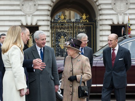 Queen Elizabeth II and Prince Philip, Jubilee Greenway event, London, UK - 29 Feb 2012