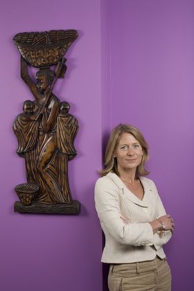 Jasmine Whitbread, Chief Executive Officer of Save the Children at their offices in London, Britain - 23 Apr 2010