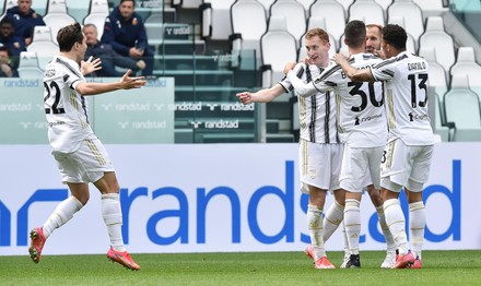 Juventus FC vs Genoa CFC, Turin, Italy - 11 Apr 2021 Stock Pictures