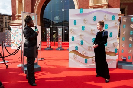 74th British Academy Film Awards, Arrivals, Royal Albert Hall, London, UK - 11 Apr 2021
