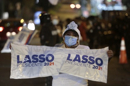 2021 Ecuadorian general election, Quito, Ecuador - 11 Apr 2021