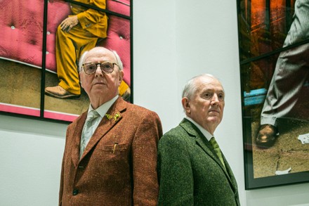 Gilbert & George Solo Exhibition, New Normal Pictures, Park Lane, London, UK - 12 Apr 2021