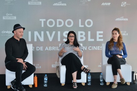 Todo Lo Invisible Film Press Conference, Mexico City, Mexico - 13 Apr 2021