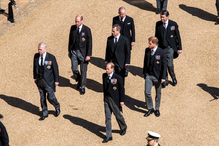 The funeral of Prince Philip, Duke of Edinburgh, Cannonade, Windsor Castle, Berkshire, UK - 17 Apr 2021