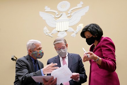 US House Select Subcommittee on the Coronavirus Crisis hybrid hearing on "Reaching the Light at the End of the Tunnel: A Science-Driven Approach to Swiftly and Safely Ending the Pandemic", Washington, District of Columbia, USA - 15 Apr 2021