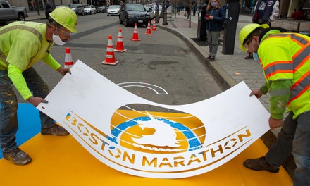 Boston Marathon Bombing 8th Anniversary, USA - 15 Apr 2021