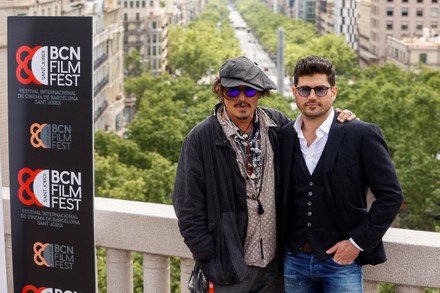 Johnny Depp presents film The Photographer from Minamata in Barcelona, Spain - 16 Apr 2021