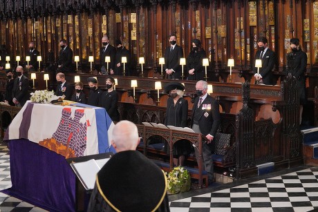 The funeral of Prince Philip, Duke of Edinburgh, Service, St George's Chapel, Windsor Castle, Berkshire, UK - 17 Apr 2021